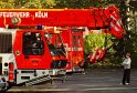 Einsatz BF Koeln Hoehenretter Koeln Stammheim Georg Beyerstr P157